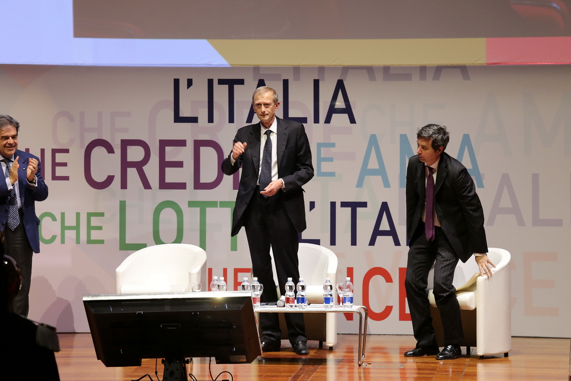 ANCI2015_108.JPG - Piero Fassino (Sindaco di Torino, Presidente ANCI)  Conclude la 32.ma Assemblea Nazionale ANCI a Torino Lingotto Fiere