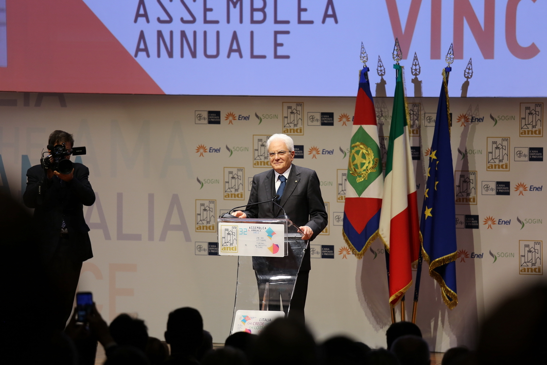 ANCI2015_111.JPG - Saluto del presidente della Repubblica Sergio Mattarella