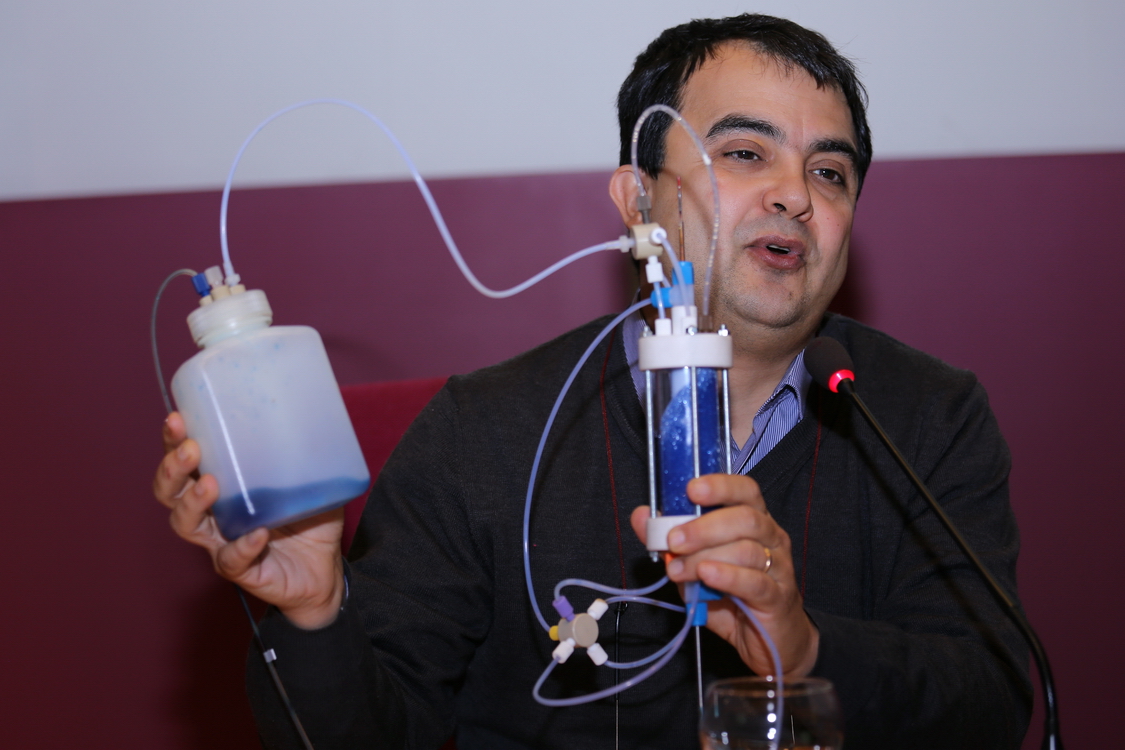 DalloSpazioAllaTerra_52.JPG - Manuel Lai, CEO Iris Srl  GreenPlasma, una innovativa tecnologia ad impulsi elettrici, per la sterilizzazione dell’acqua e dei liquidi alimentari