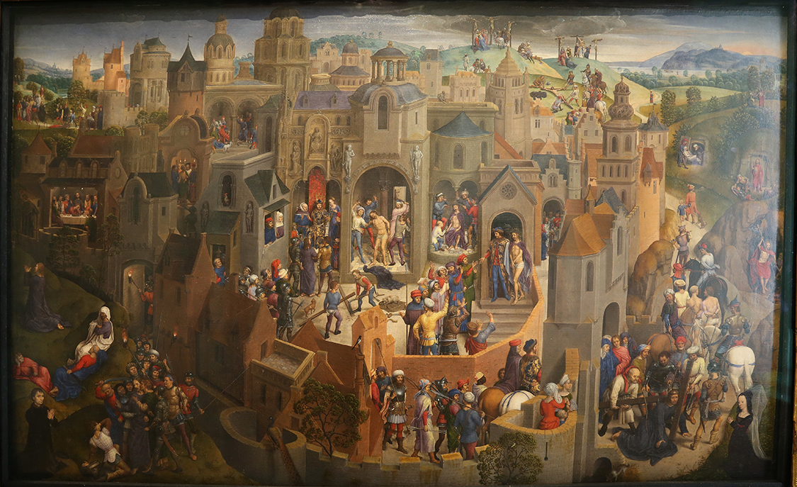 GalleriaSabauda_008.JPG - Hans Memling Seligenstadt, 1430 / 1446 circa — Bruges, 1494 Passione di Cristo - Particolare