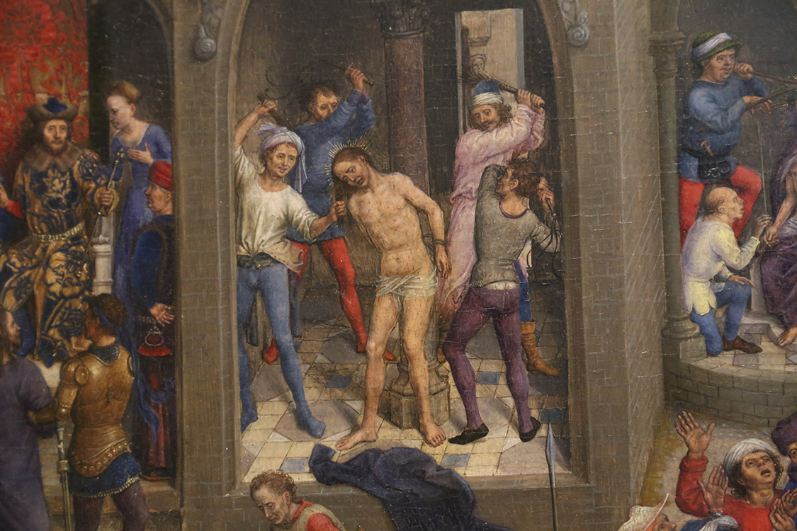 GalleriaSabauda_009.JPG - Hans Memling Seligenstadt, 1430 / 1446 circa — Bruges, 1494 Passione di Cristo - Particolare
