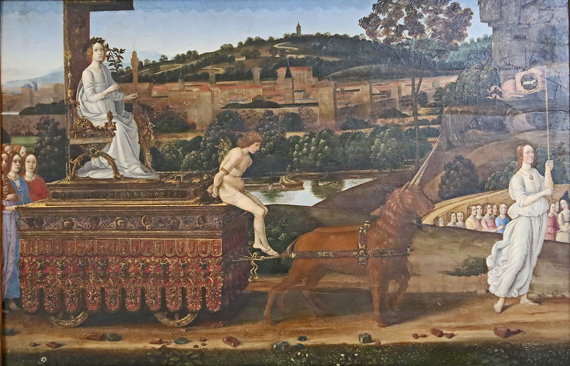 GalleriaSabauda_015.JPG - Gherardo di Giovanni detto Gherardo del Fora Firenze, 1444 / 1445 - 1497 Trionfo della Castità