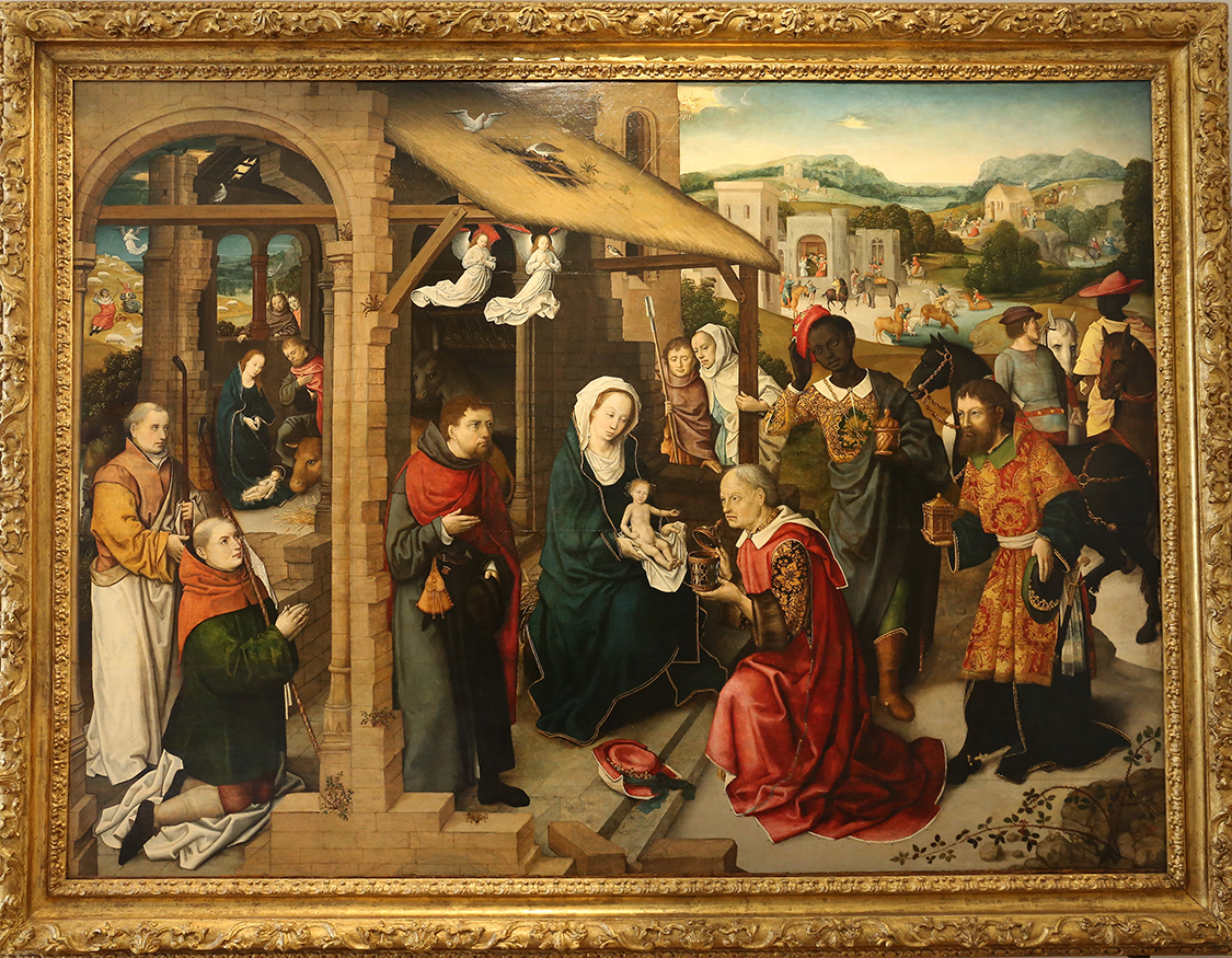 GalleriaSabauda_017.JPG - Maestro dell'Adorazione di Torino Fiandre, XV-XVI secolo  Adorazione dei Magi