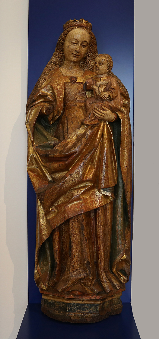GalleriaSabauda_027.JPG - Scultore anonimo  Svizzera occidentale o Savoia, XV-XVI secolo  Madonna con il Bambino