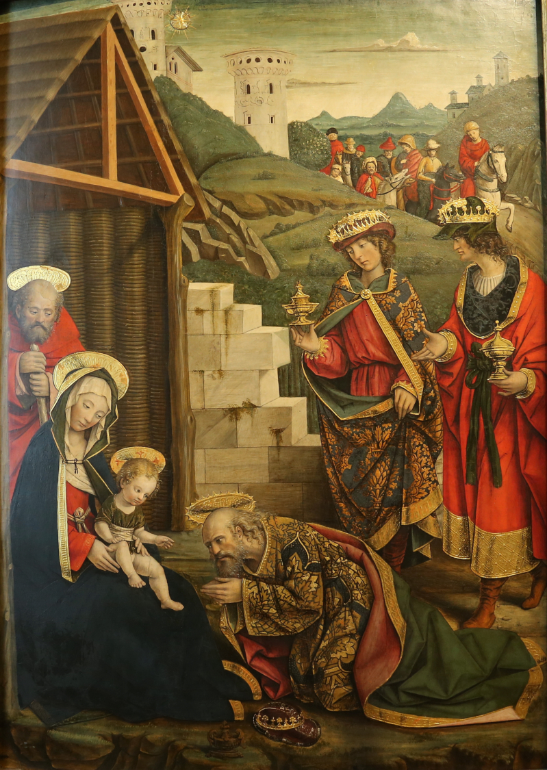 GalleriaSabauda_028.JPG - Defendente Ferrari  Chivasso, Torino, 1480 / 1485 - dopo il 1540  Adorazione dei Magi