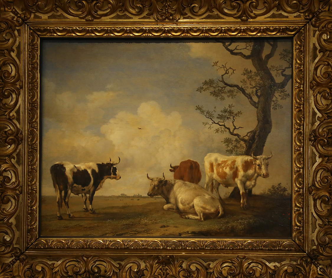 GalleriaSabauda_040.JPG - Paulus Potter  Enkhuizen, 1625 - Amsterdam, 1654 Paesaggio con quattro tori 