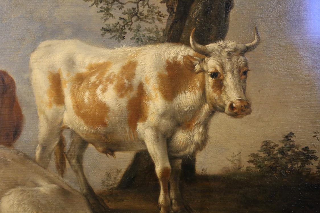 GalleriaSabauda_041.JPG - Paulus Potter  Enkhuizen, 1625 - Amsterdam, 1654 Paesaggio con quattro tori (Particolare)