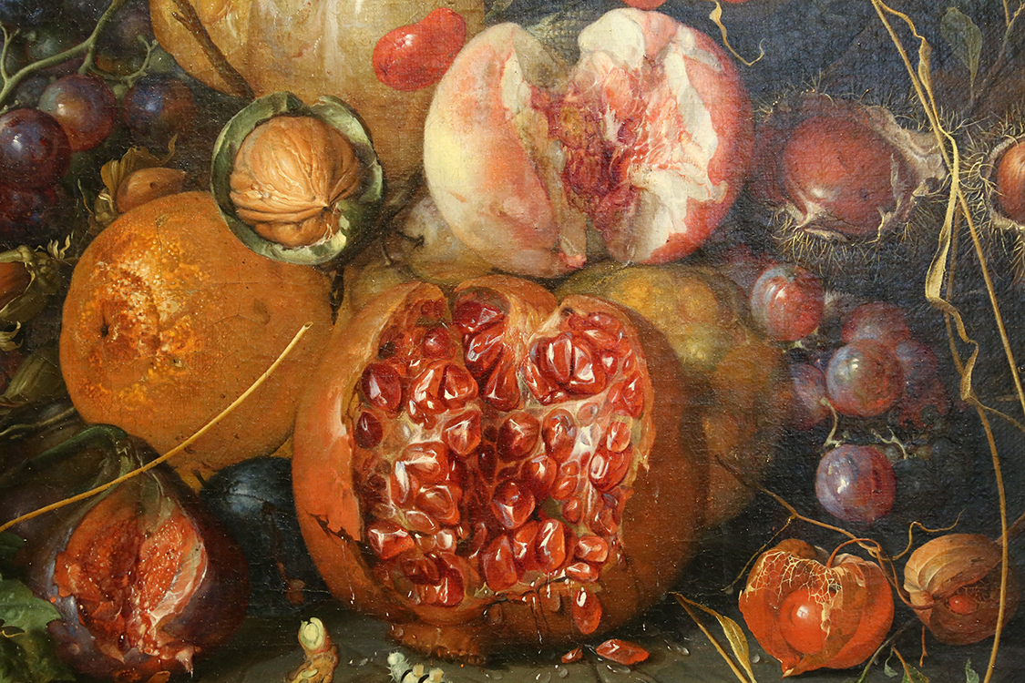 GalleriaSabauda_047.JPG - Jan Davidsz de Heem  Utrecht, 1606-Anversa, 1683/1684  Natura morta con frutti e fiori (Particolare)