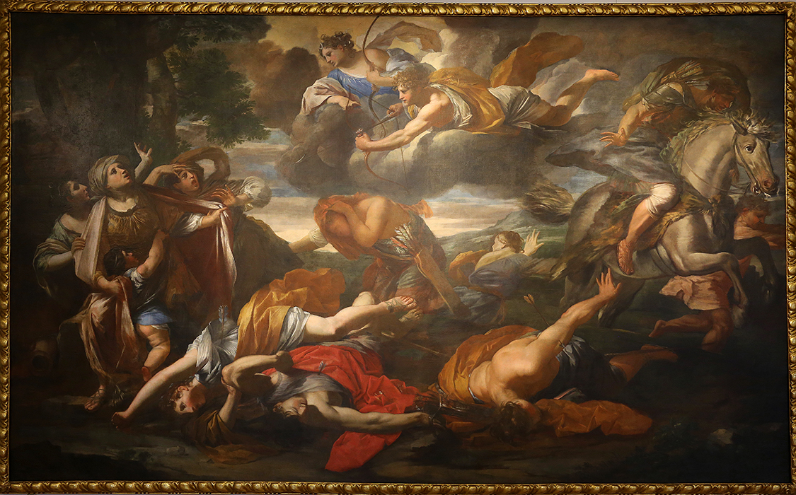 GalleriaSabauda_058.JPG - Charles Dauphin  Nancy, 1620-Torino, 1677  Strage dei figli di Niobe
