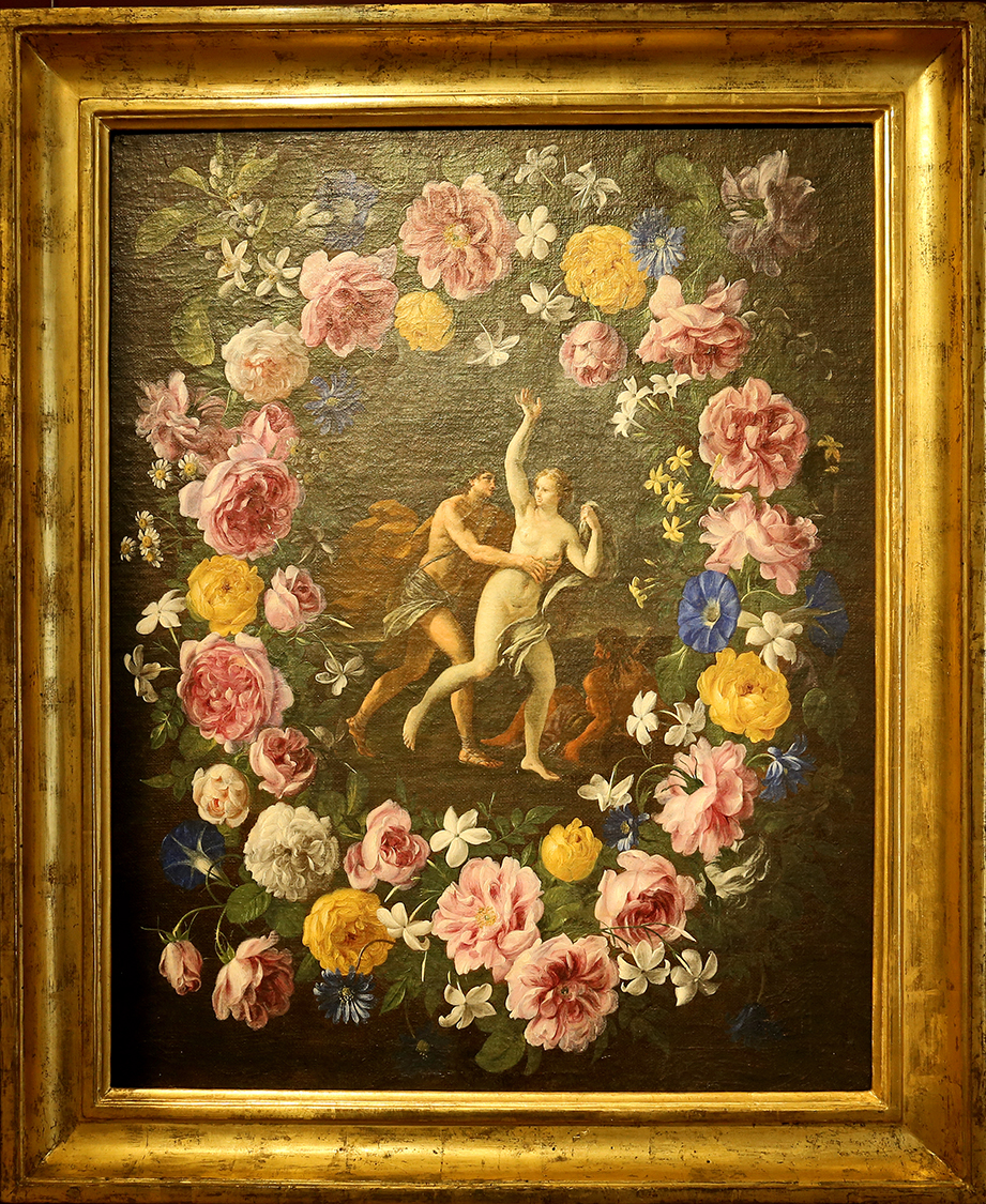 GalleriaSabauda_059.JPG - Filippo Lauri  Roma, 1623-1694  Cerchia di Mario Nuzzi detto Mario de' Fiori  Roma, 1603 - 1673 circa  Apollo e Dafne