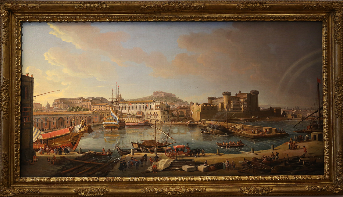 GalleriaSabauda_073.JPG - Gaspar van Wittel detto Gaspare Vanvitelli  Amersfoort, 1647 - Roma, 1736  La darsena di Napoli