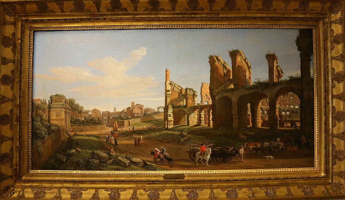 GalleriaSabauda_074.JPG - Gaspar van Wittel detto Gaspare Vanvitelli  Amersfoort, 1647 - Roma, 1736  Veduta del Colosseo e del Foro Romano