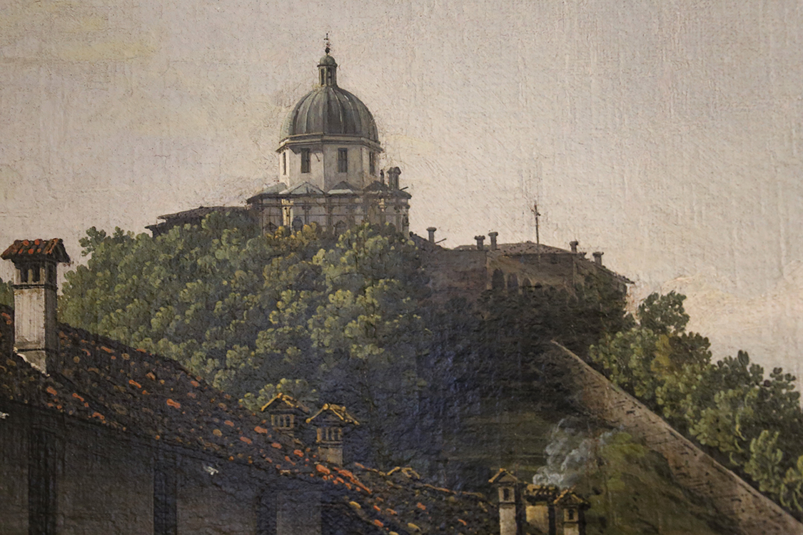 GalleriaSabauda_085.JPG - Bernardo Bellotto  Venezia, 1721 - Varsavia, 1780  Veduta dell'antico ponte sul Po a Torino (Particolare)