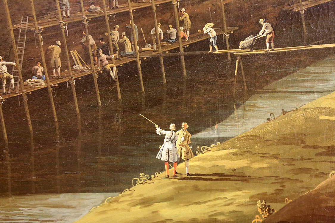 GalleriaSabauda_087.JPG - Bernardo Bellotto  Venezia, 1721 - Varsavia, 1780  Veduta di Torino dal lato dei Giardini Reali (Particolare)