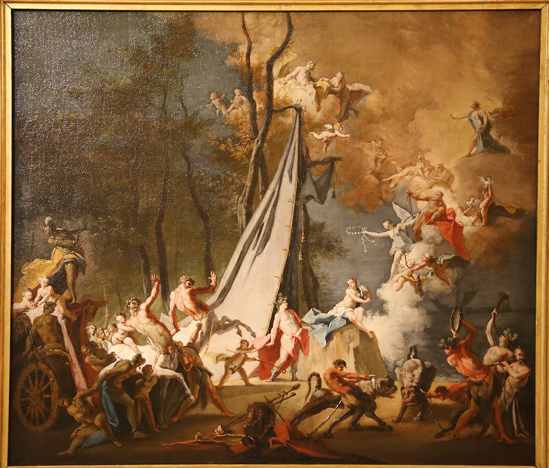 GalleriaSabauda_089.JPG - Bernardino Galliari  Andorno Micca, Biella, 1707 - 1794  Le nozze di Bacco e Arianna
