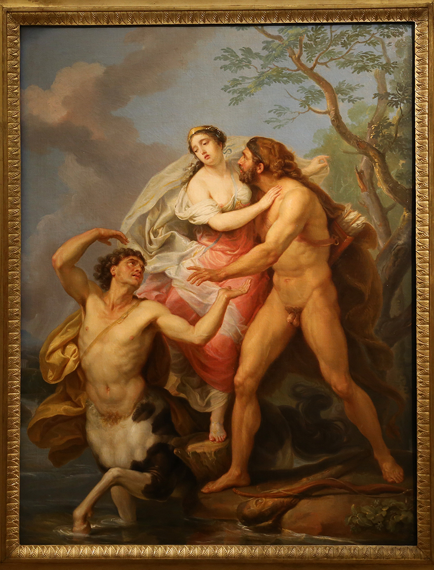 GalleriaSabauda_092.JPG - Lorenzo Pecheux  Lione, 1729-Torino, 1821  Ercole affida Deianira al centauro Nesso 