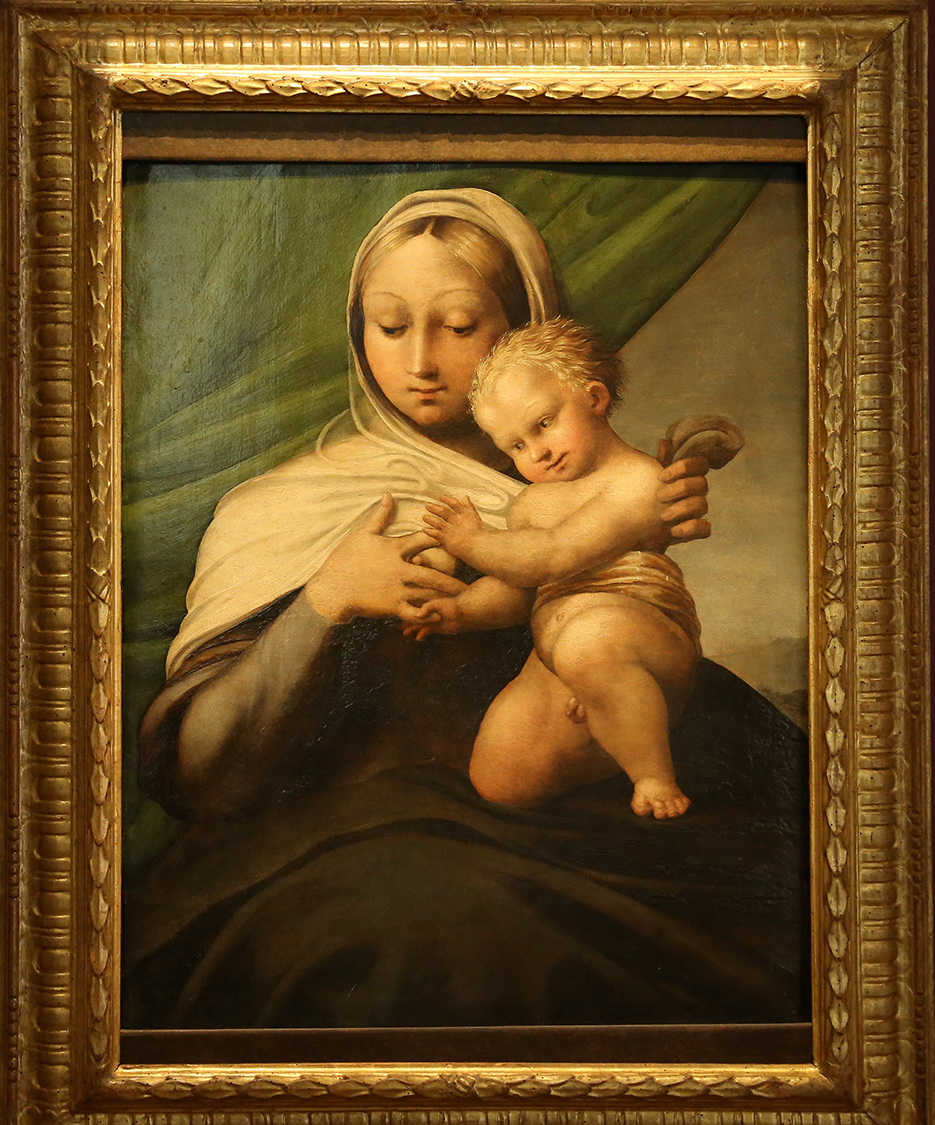 GalleriaSabauda_102.JPG - Pedro Machuca  Toledo, 1485-1550  Madonna con il Bambino 