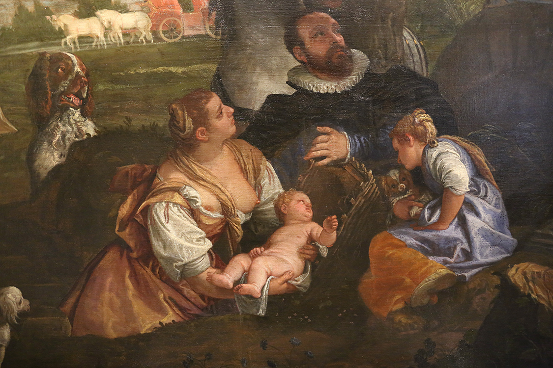 GalleriaSabauda_137.JPG - Paolo Caliari detto Veronese e bottega  Verona, 1528-Venezia, 1588  Ritrovamento di Mosé (Particolare)