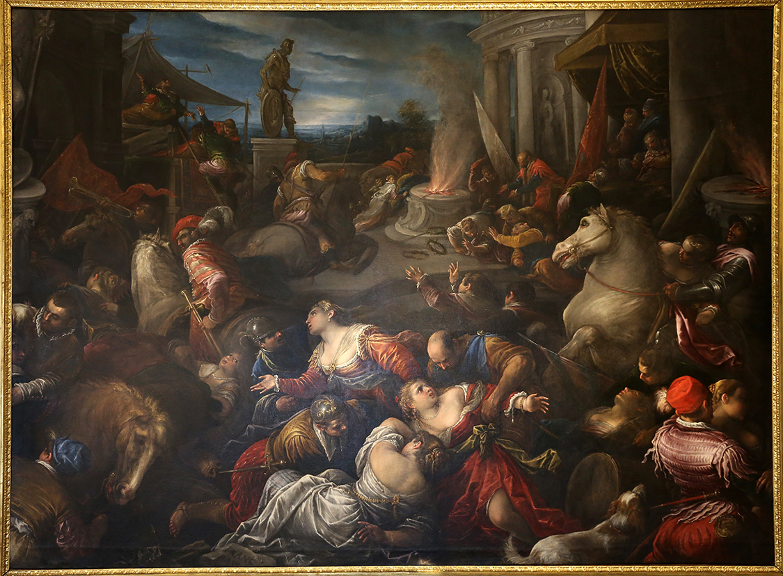 GalleriaSabauda_140.JPG - Francesco dal Ponte detto Bassano  Bassano del Grappa, 1549 - Venezia, 1592  Il ratto delle Sabine