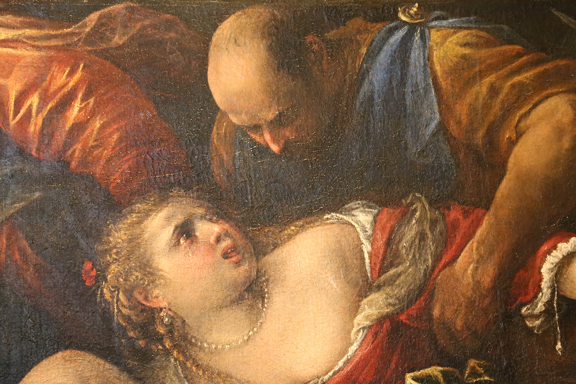 GalleriaSabauda_141.JPG - Francesco dal Ponte detto Bassano  Bassano del Grappa, 1549 - Venezia, 1592  Il ratto delle Sabine (Particolare)