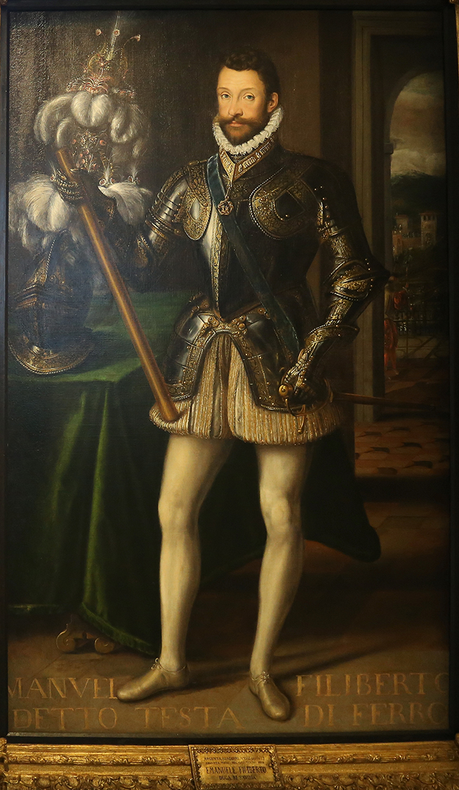 GalleriaSabauda_148.JPG - Giacomo Vighi detto l'Argenta  Argenta, 1510 circa-Torino, 1573  Ritratto di Emanuele Filiberto di Savoia 