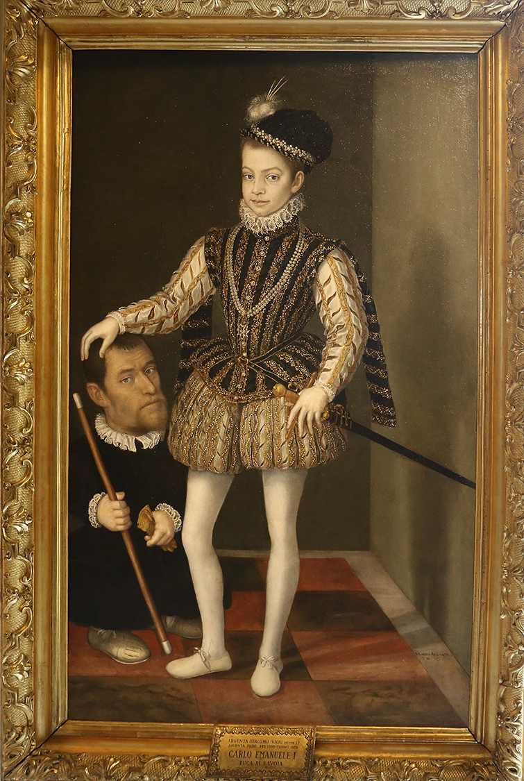 GalleriaSabauda_149.JPG - Giacomo Vighi detto l’Argenta  Argenta, 1510 circa-Torino, 1573  Ritratto di Carlo Emanuele I fanciullo