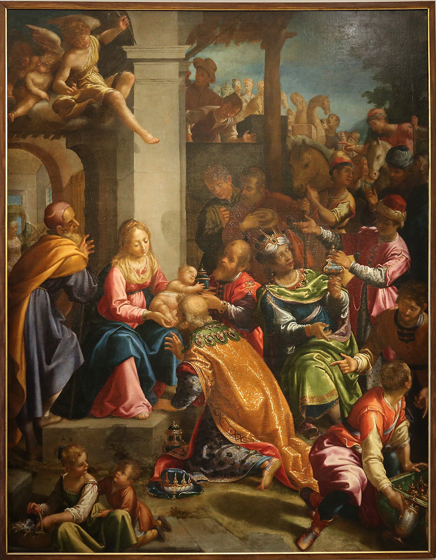 GalleriaSabauda_151.JPG - Aurelio Lomi  Pisa, 1556-1622  Adorazione dei Magi