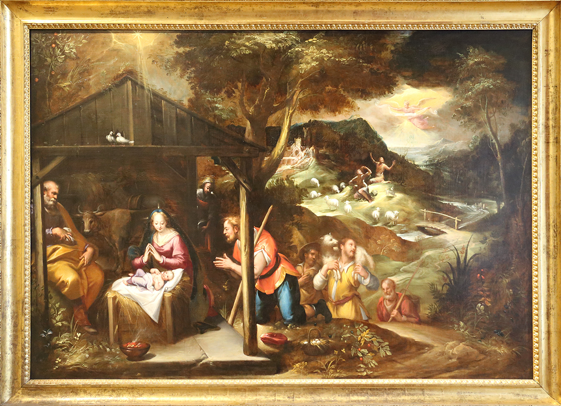 GalleriaSabauda_156.JPG - Denys Calvaert  Anversa, 1540 - Bologna, 1619  Adorazione dei pastori 