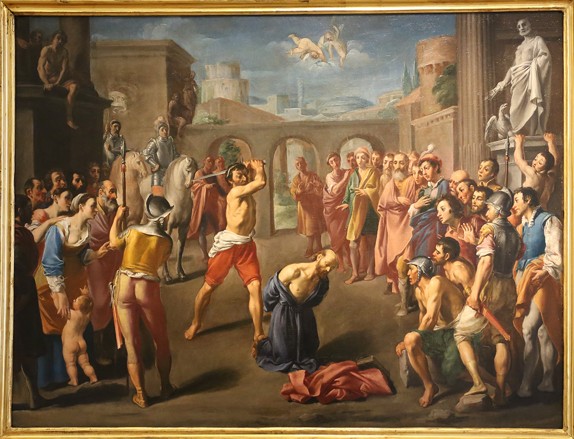 GalleriaSabauda_168.JPG - Giovanni Antonio Molineri  Savigliano, 1577 -1631  Martirio di san Paolo