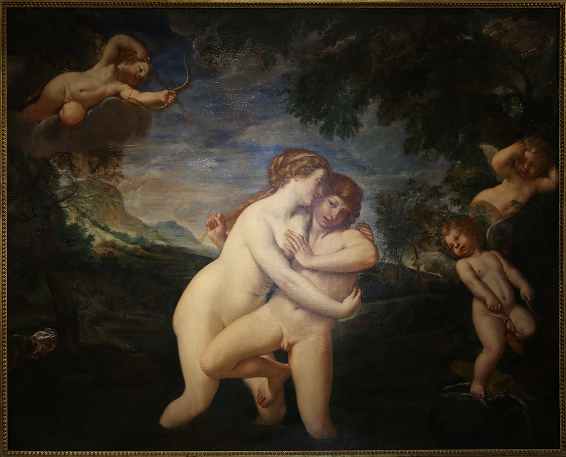 GalleriaSabauda_180.JPG - Francesco Albani e bottega  Bologna, 1578 -1660  Salmacide abbraccia Ermafrodito 