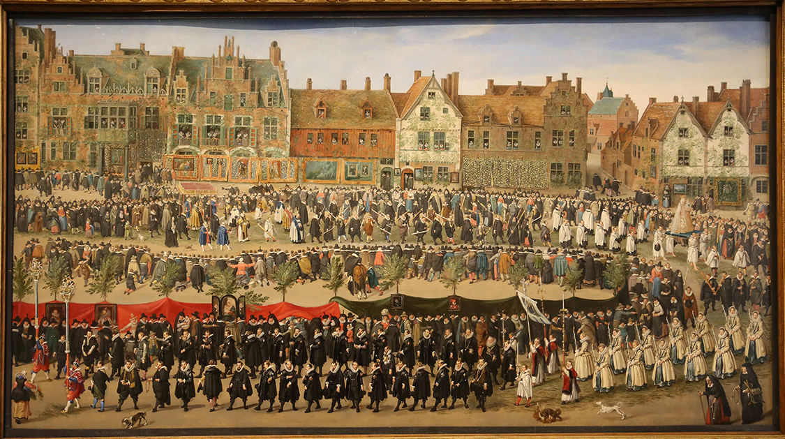 GalleriaSabauda_184.JPG - Antoine Sallaert  Bruxelles, 1580 / 1585 - 1650  Processione delle fanciulle del Sablon a Bruxelles