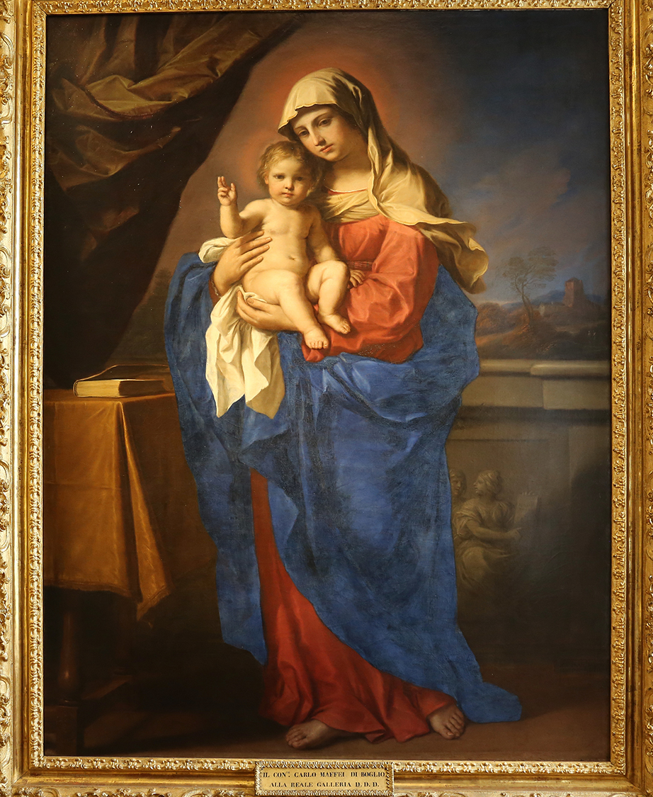 GalleriaSabauda_196.JPG - Giovan Francesco Barbieri detto il Guercino  Cento, 1591 - Bologna, 1666  Madonna della Benedizione