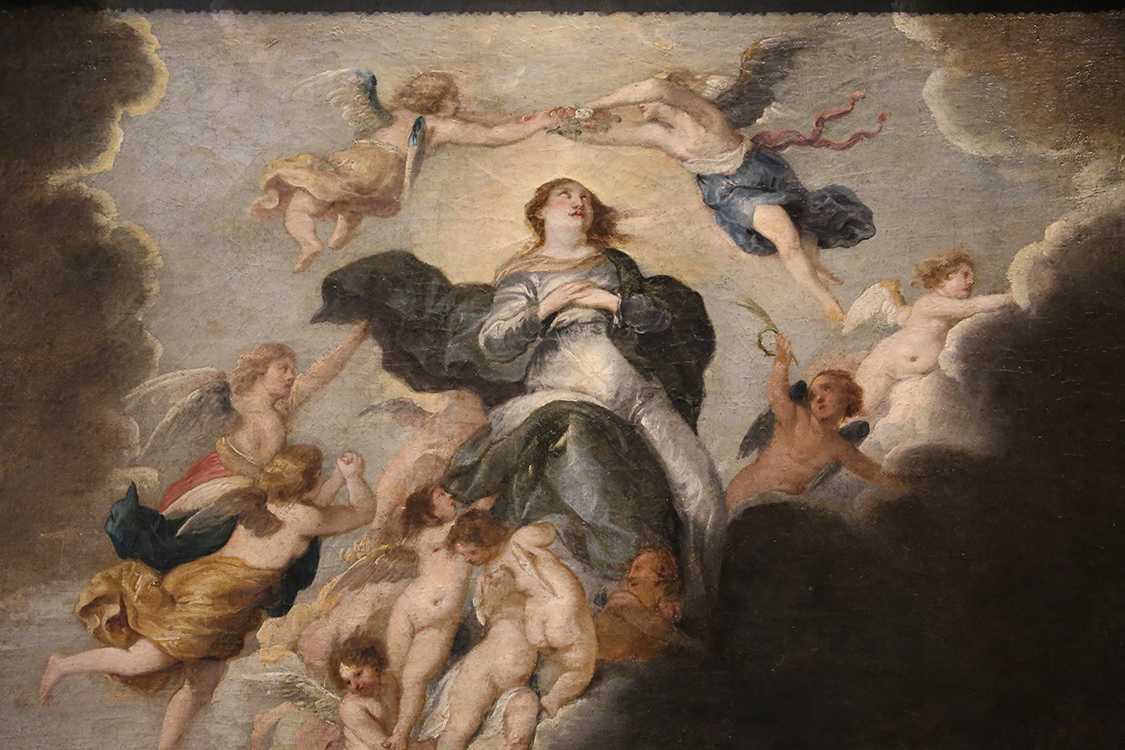 GalleriaSabauda_198.JPG - Vincenzo Malo  Cambrai, 1606 / 1607 - Roma, 1650 / 1651  Assunzione della Vergine (Particolare)