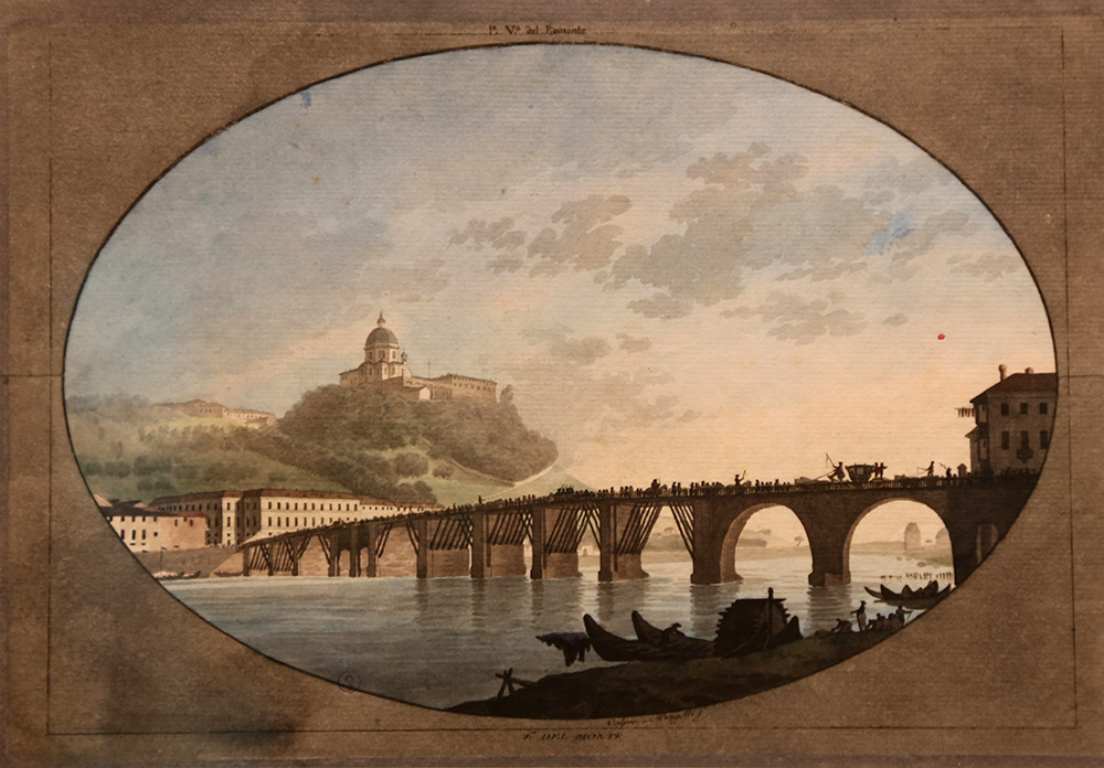 VBS_5772.jpg - Giuseppe Pietro Bagetti  Luigi Zaccaria Valperga  Veduta del Monte dei Cappuccini 1793-1795