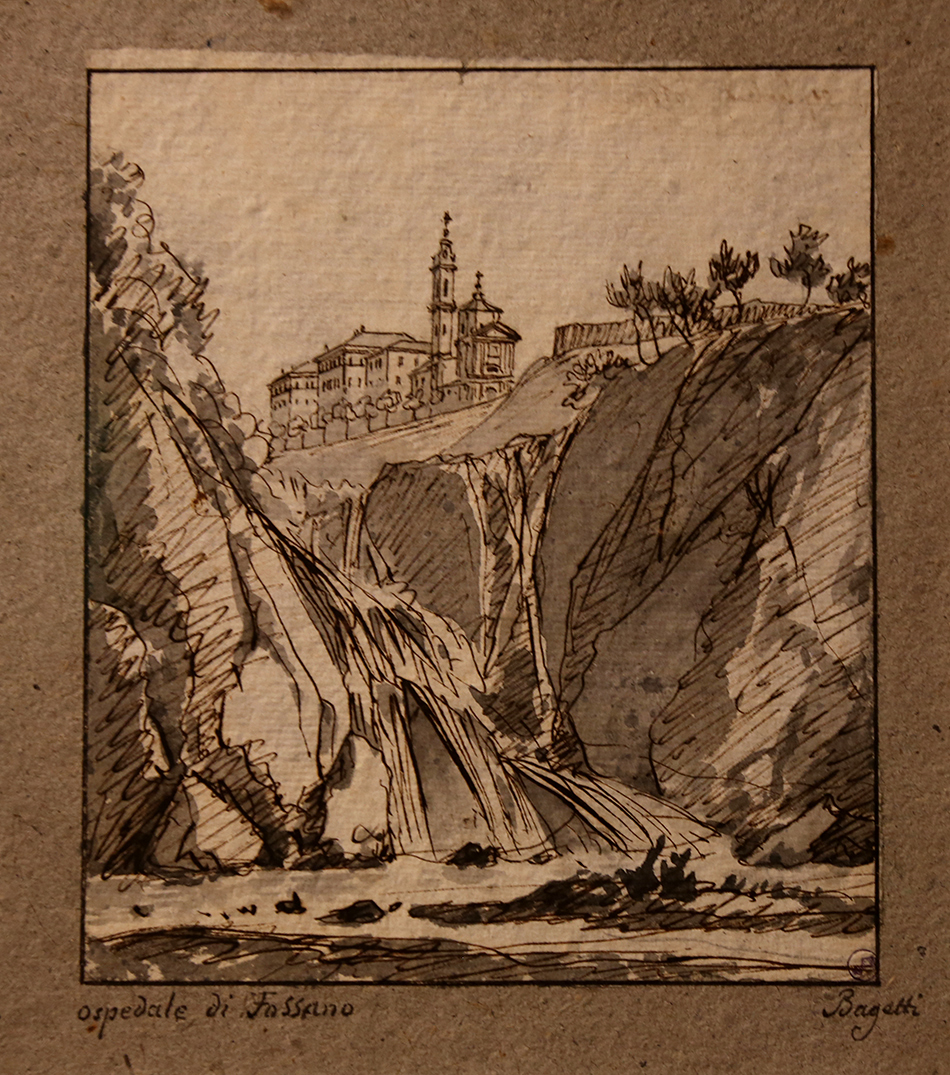 VBS_5890.jpg - Giuseppe Pietro Bagetti  Veduta dell'ospedale di Fossano 1802-1810