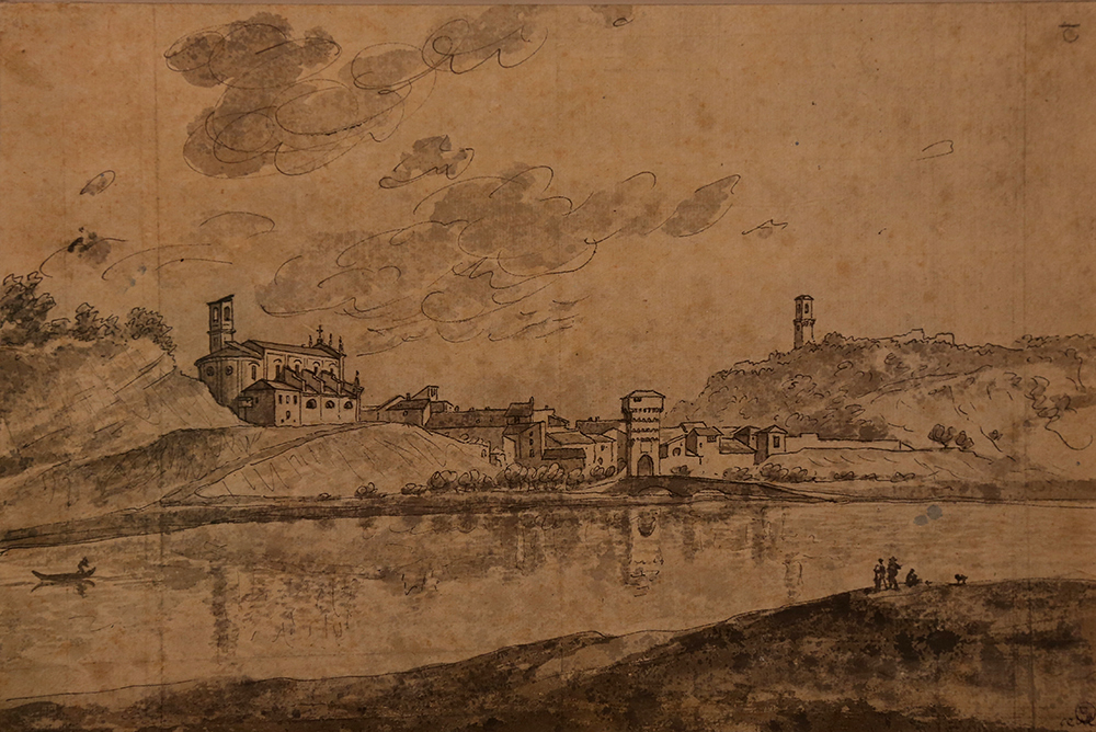 VBS_5898.jpg - Giuseppe Pietro Bagetti  Veduta di Ceva 1802-1810
