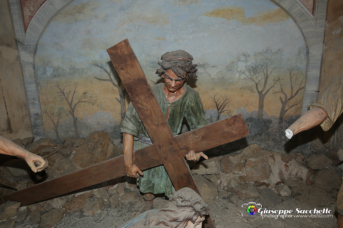 VBS_7115.JPG - Cappella 3 Prima caduta  Risale al secondo decennio del XVIII secolo.