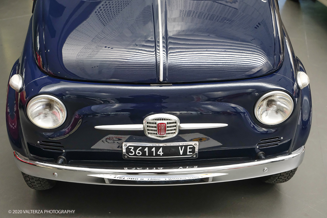 _DSF8158.jpg - 18/06/2020.Torino.  Il MAUTO dedica la prima mostra post lockdown alla mitica Fiat 500. Nella foto FIAT 500 N TYPE