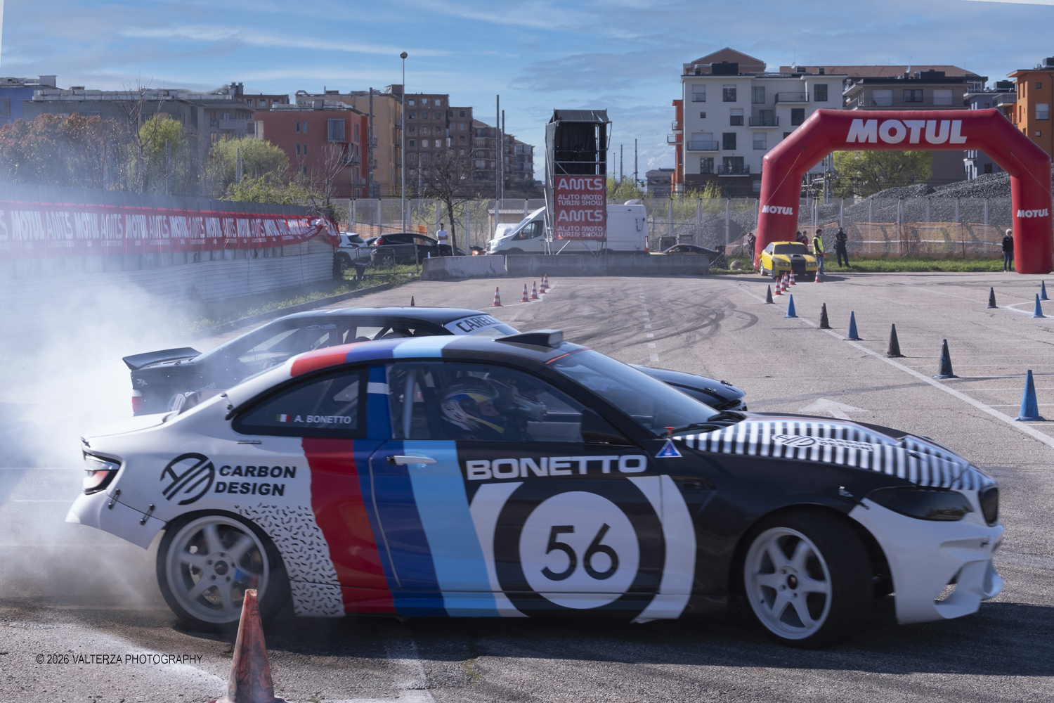 _DSF0648.jpg - 27/03/2026/. Torino.  Ad AMTS , Auto Moto Turin Show, lo spettacolo Ã¨ protagonista per tutto il weekend! 3 arene indoor e 2 piste outdoor dedicate agli show. Spettacoli di freestyle, drifting e stunt con piloti e rider professionisti. Nella foto La Motul Arena ospita il Drifting Show e il Precision Driver Show