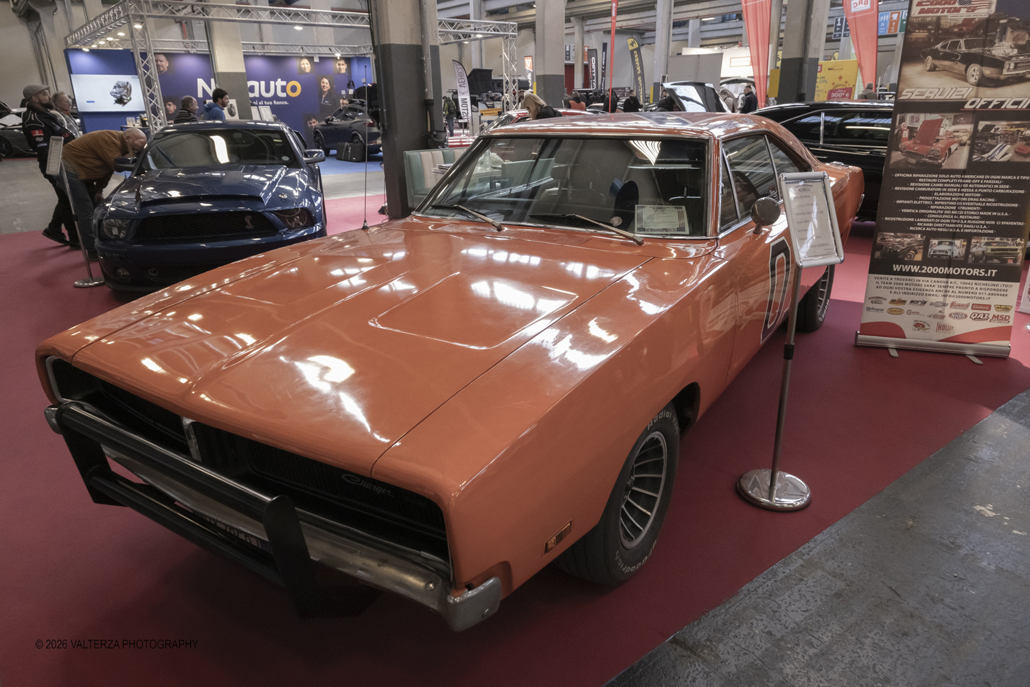_DSF6370.jpg - 27/03/2026/. Torino.  Ad AMTS , Auto Moto Turin Show, lo spettacolo Ã¨ protagonista per tutto il weekend! 3 arene indoor e 2 piste outdoor dedicate agli show. Spettacoli di freestyle, drifting e stunt con piloti e rider professionisti. Nella foto  Dodge Charger, 1969