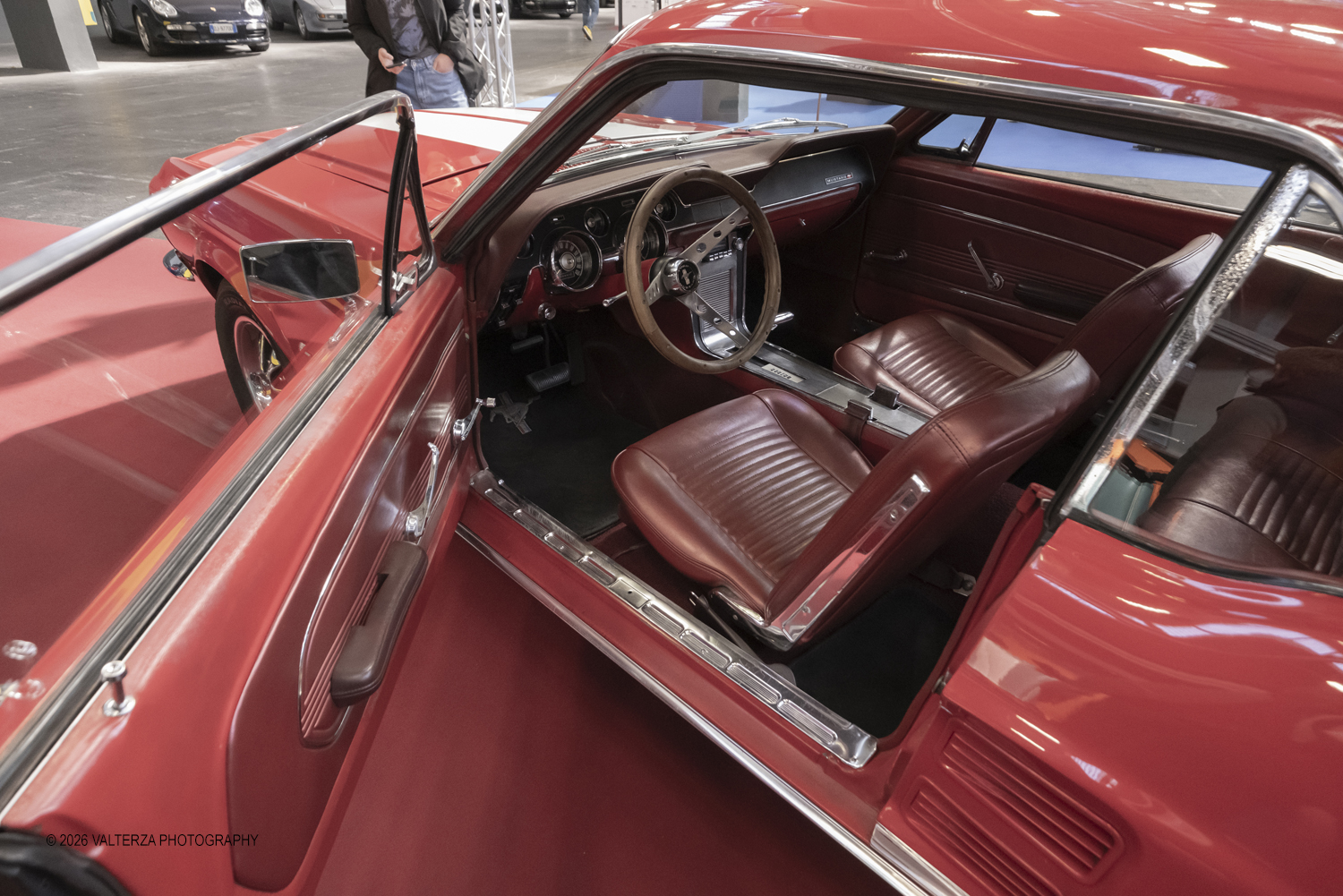 _DSF6522.jpg - 27/03/2026/. Torino.  Ad AMTS , Auto Moto Turin Show, lo spettacolo Ã¨ protagonista per tutto il weekend! 3 arene indoor e 2 piste outdoor dedicate agli show. Spettacoli di freestyle, drifting e stunt con piloti e rider professionisti. Nella foto Ford Mustang , 1967: Macchina resa celebre dal film "Un Uommo, Una donna"