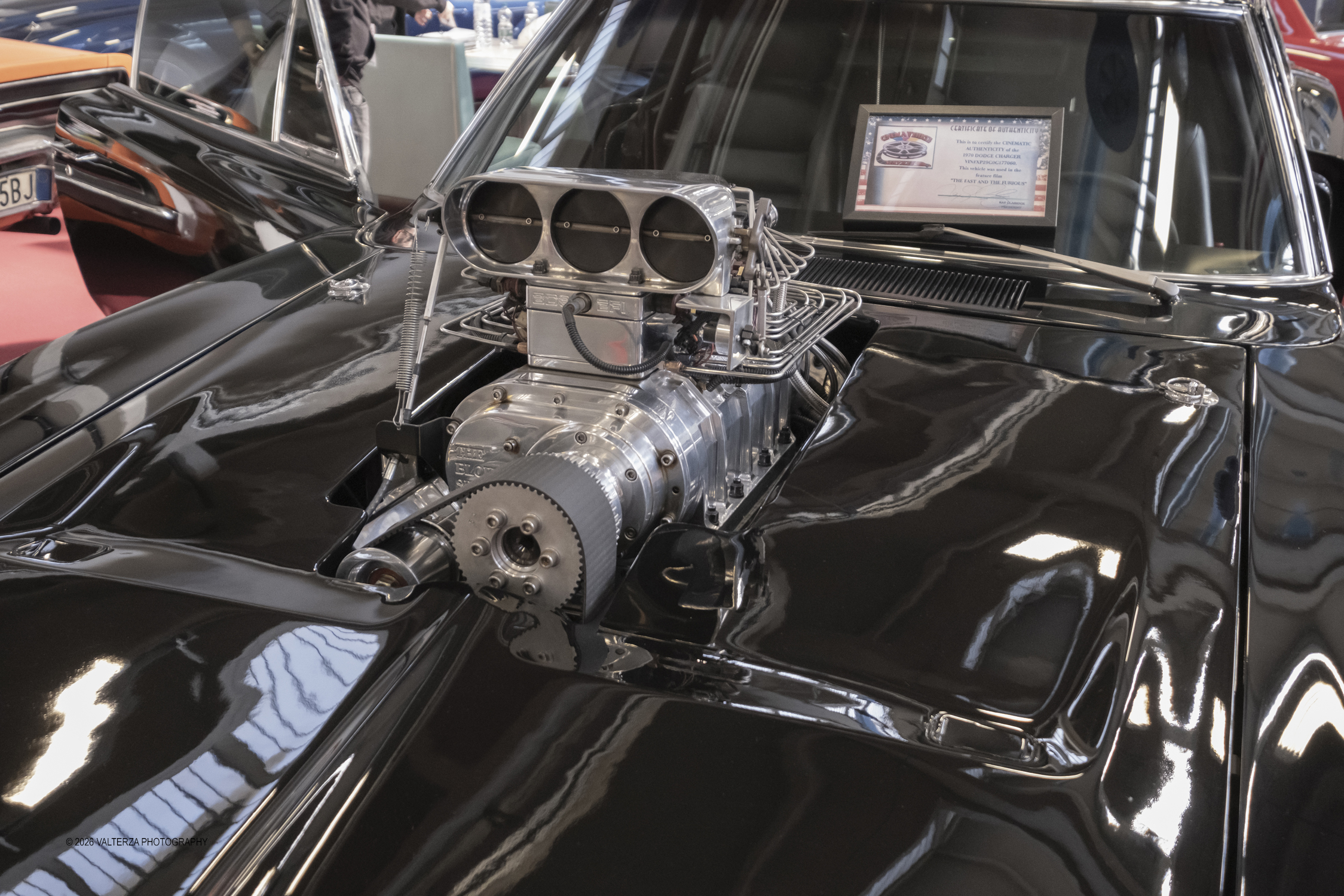 _DSF6542.jpg - 27/03/2026/. Torino.  Ad AMTS , Auto Moto Turin Show, lo spettacolo Ã¨ protagonista per tutto il weekend! 3 arene indoor e 2 piste outdoor dedicate agli show. Spettacoli di freestyle, drifting e stunt con piloti e rider professionisti. Nella foto Dodge Charger Hemi versione realizzata per il film Hero 1 Fast and Furious