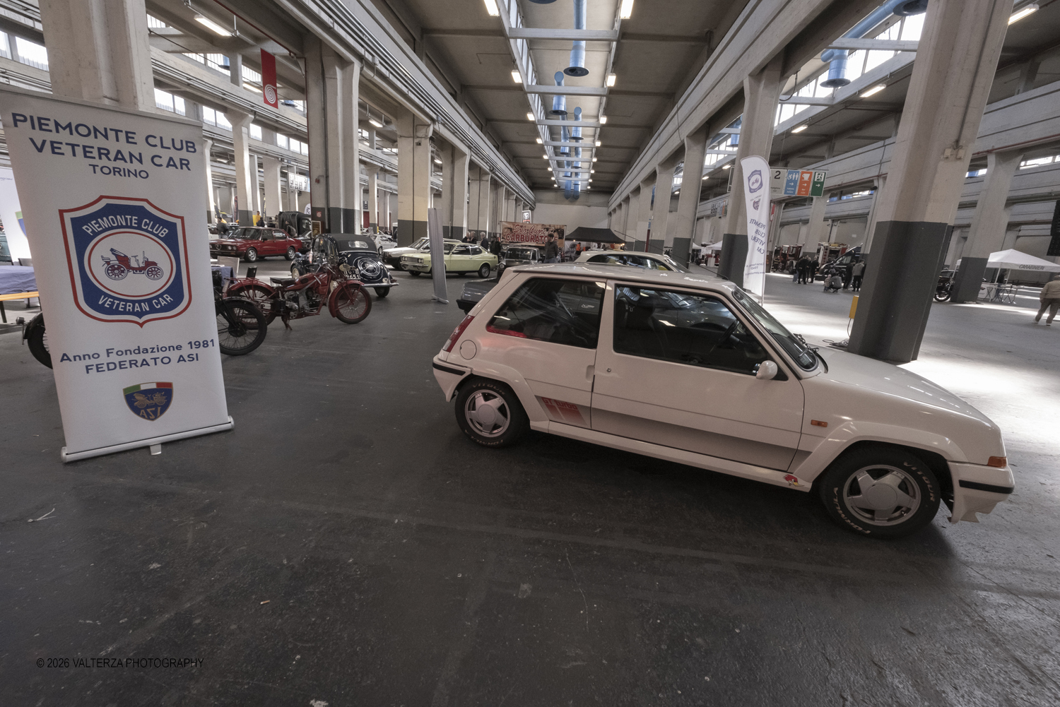 _DSF7077.jpg - 27/03/2026/. Torino.  Ad AMTS , Auto Moto Turin Show, lo spettacolo Ã¨ protagonista per tutto il weekend! 3 arene indoor e 2 piste outdoor dedicate agli show. Spettacoli di freestyle, drifting e stunt con piloti e rider professionisti. Nella foto Stand del Piemonte Club Veteran Car