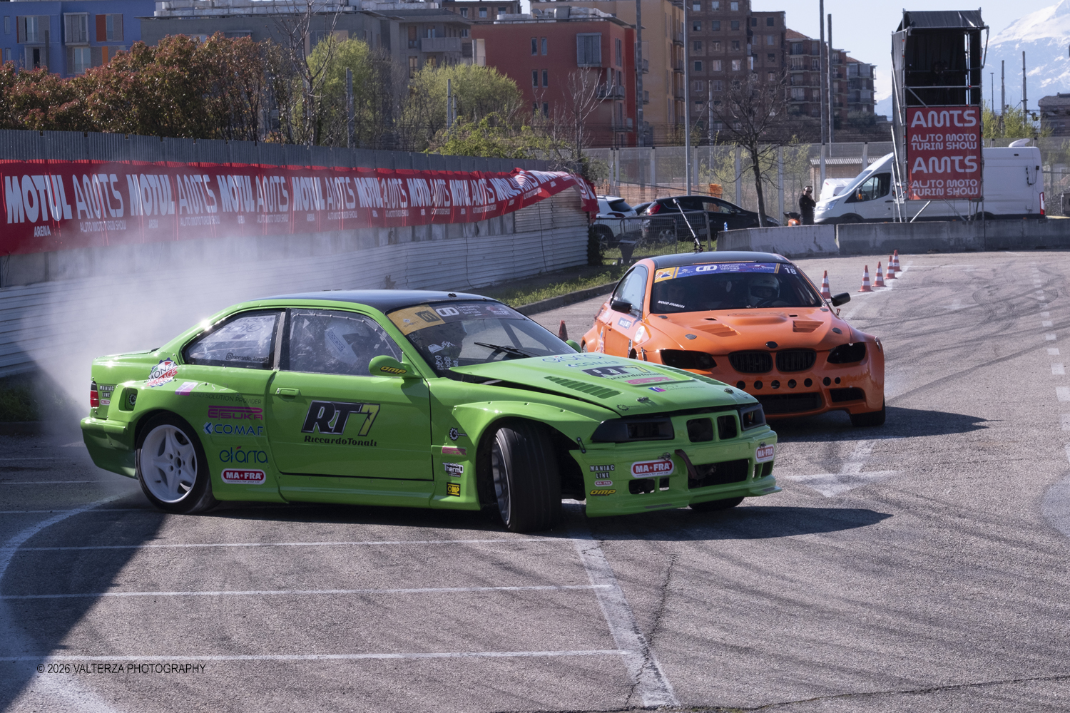 _DSF8038.jpg - 27/03/2026/. Torino.  Ad AMTS , Auto Moto Turin Show, lo spettacolo Ã¨ protagonista per tutto il weekend! 3 arene indoor e 2 piste outdoor dedicate agli show. Spettacoli di freestyle, drifting e stunt con piloti e rider professionisti. Nella foto La Motul Arena ospita il Drifting Show e il Precision Driver Show