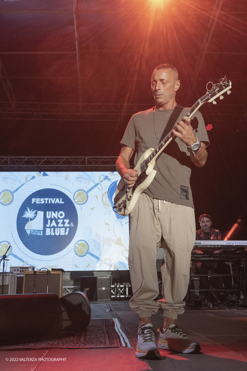 DSCF1662.jpg - 20/08/2022. Sanremo. Il nuovissimo tour di Alex Briti prende il nome dall'ultimo lavoro discografico del cantautore romano che Ã¨ anche  il mio primo album strumentale. Nella foto Alex Britti