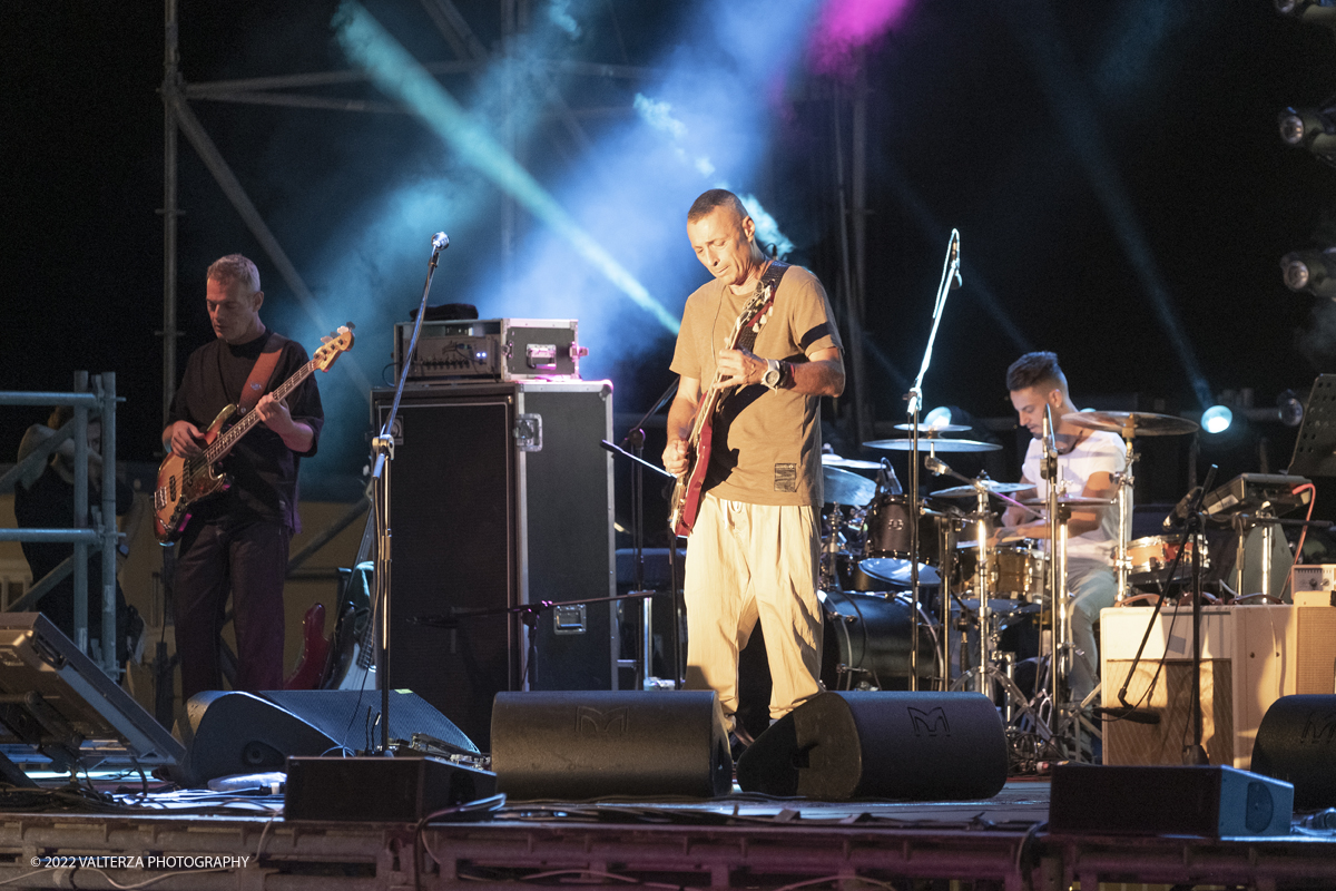 _DSF4272.jpg - 20/08/2022. Sanremo. Il nuovissimo tour di Alex Briti prende il nome dall'ultimo lavoro discografico del cantautore romano che Ã¨ anche  il mio primo album strumentale. Nella foto Giulio Rocca alla batteria, Emanuele Brignola al basso