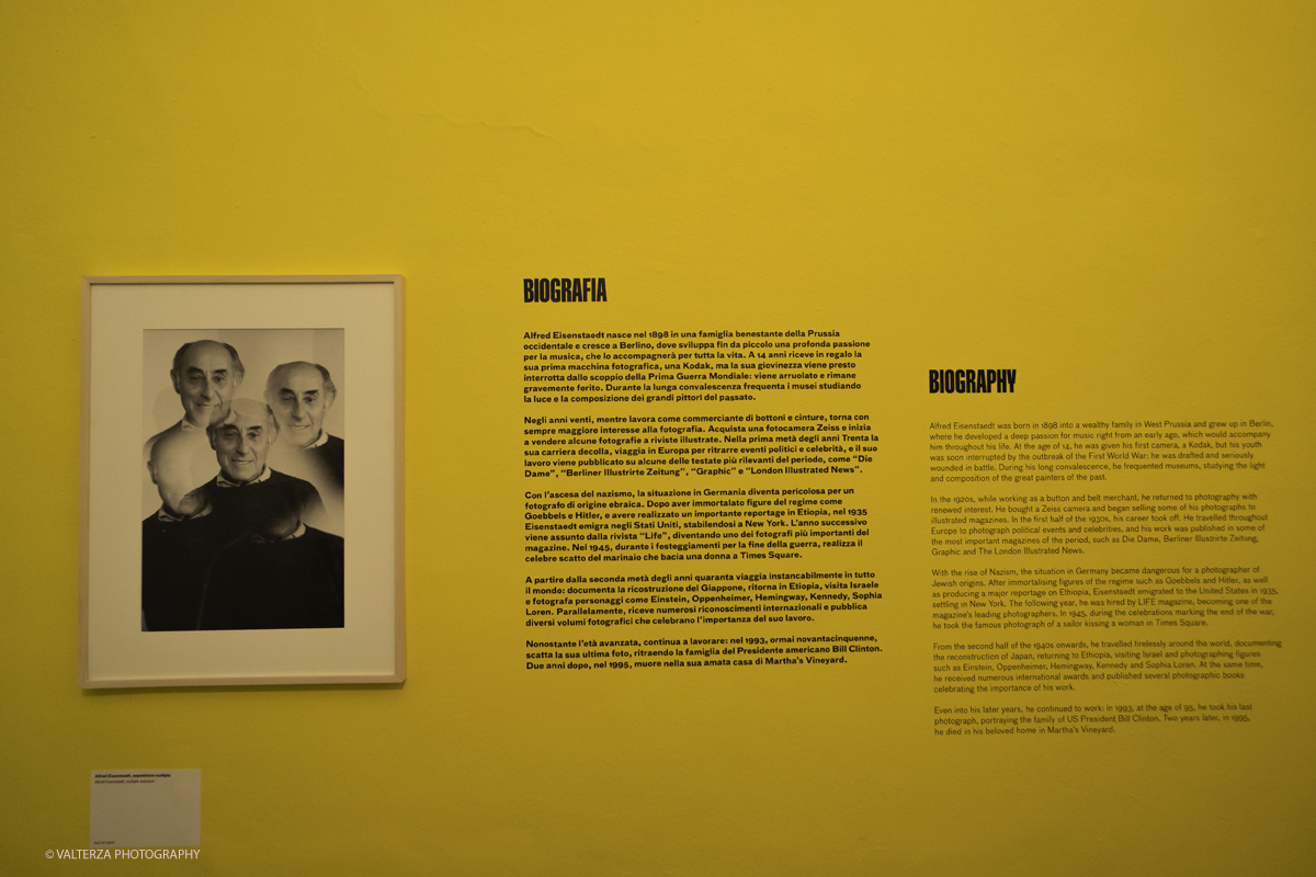 _DSF8378.jpg - 12-06-2025. Turin . Camera . Alfred Eisenstaedt installation. The picture,  the beginning of the exhibition