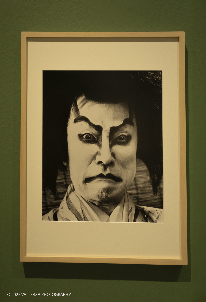 _DSF8603.jpg - 12-06-2025. Turin . Camera . Alfred Eisenstaedt installation. The picture , Kabuki actor tokyo Japan 1945