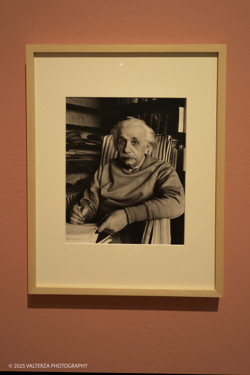 _DSF8748.jpg - 12-06-2025. Turin . Camera . Alfred Eisenstaedt installation. The picture ,  Albert Einstein Princeton USA 1947