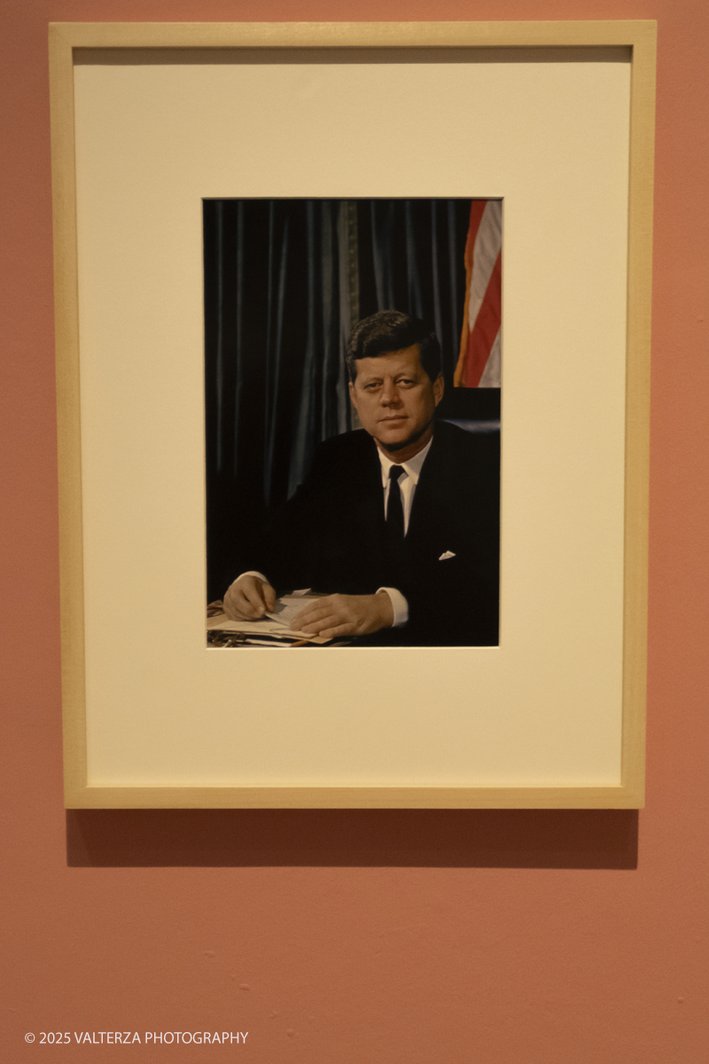 _DSF8754.jpg - 12-06-2025. Turin . Camera . Alfred Eisenstaedt installation. The picture ,  John F. Kennedy Washington DC Usa 1961